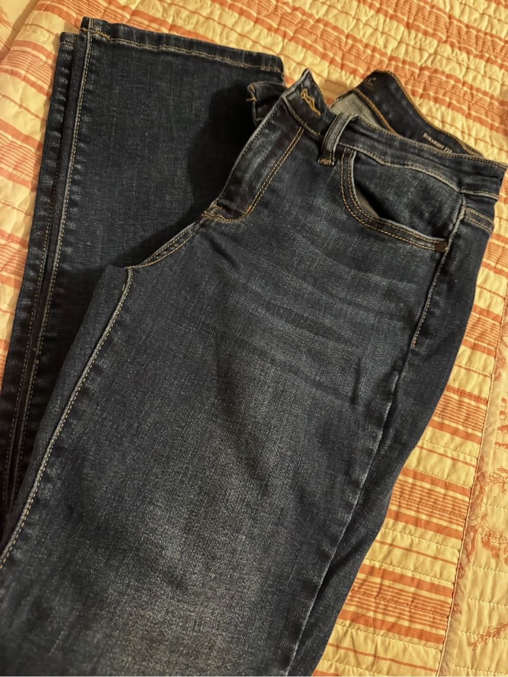 Judy Blue Dark Wash Straight Leg Jeans